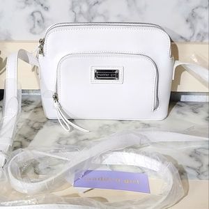 Madden White Crossbody Bag
